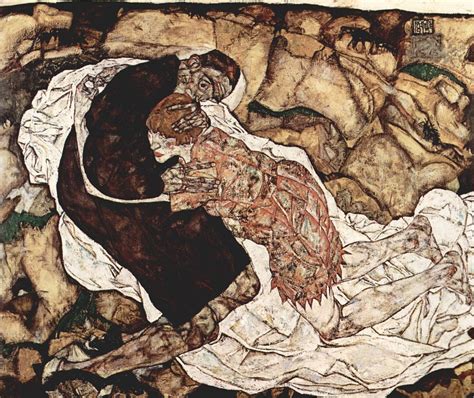 Egon Schiele 1890 1918 Der Tod und das Mädchen 1915 Frits de Klerk