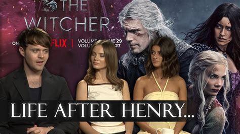 The Witcher Cast On Life After Henry Cavill Anya Chalotra Freya