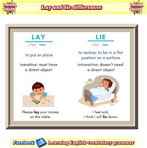 Lie Vs Lay Worksheets