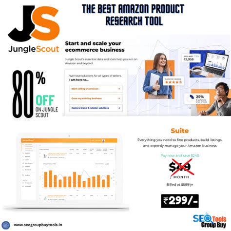 Jungle Scout Group Buy A Powerful Amazon Selling Tools At Rs 99