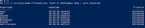 Hashing It Out In Powershell Using Get Filehash