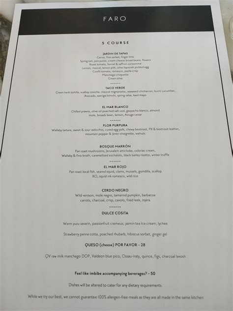 Faro Restaurant - Mona, Hobart, Tasmania. : r/finedining