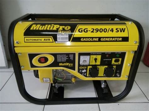 Jual Multipro Mesin Genset Watt Gg Tak Generator Di Lapak