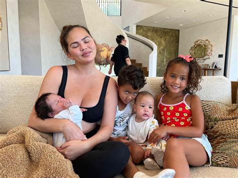 Chrissy Teigen Says Babies Are 'Easiest Part of Our Family' (Exclusive)