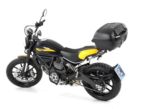 Rs Motorcycle Solutions Porte Bagage Topcase Alurack Convient à Ducati Scrambler 800 2015