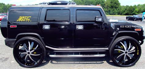 Dirty South Customs H2 Hummer on 32's - Big Rims - Custom Wheels