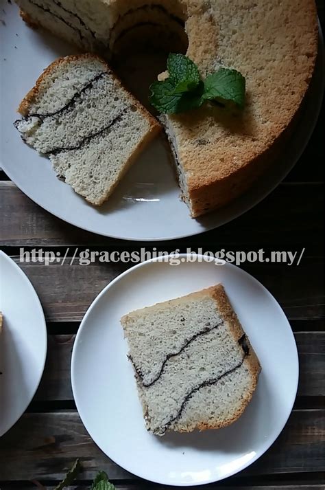 Grace s Blog 欣语心情 香蕉蜂蜜戚风蛋糕 Banana Honey Chiffon Cake