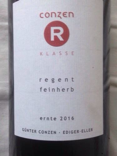 Conzen Regent Feinherb Vivino