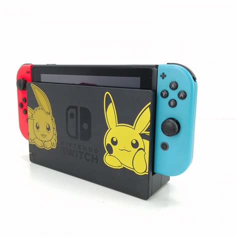 Consola Nintendo Switch Edición Pokemon Lets Go Pikachu Eevee de