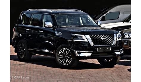 New Nissan Patrol L V Black For Sale In Dubai