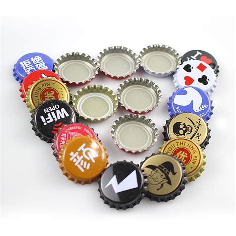 Custom Logo Beer Bottle 26mm Soda Bottle Lid Cider Crown Cap Beer