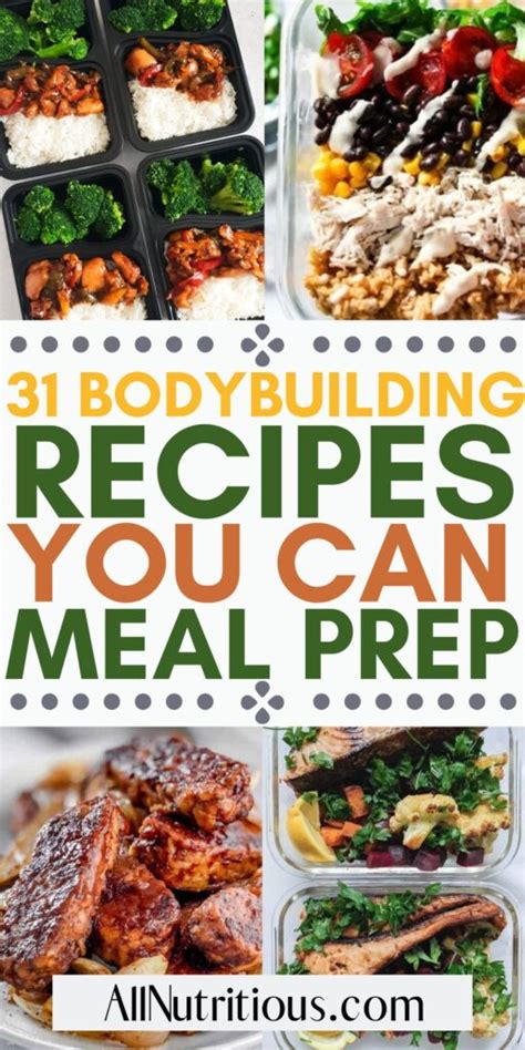 31 Bodybuilding Meal Prep Ideas To Build Muscle All Nutritious