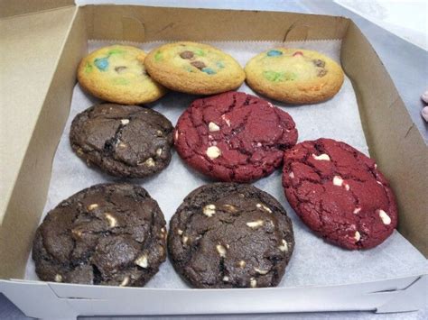 Boxed up for a delivery | Hot box cookies, Ice cream cookies, Cookie delivery