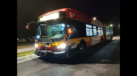 Mta Maryland New Flyer Xde Articulated Hybrid