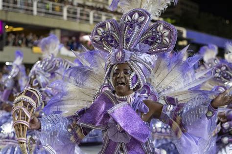 Portela Del Desfile De Escuelas De Samba De Foto De Archivo