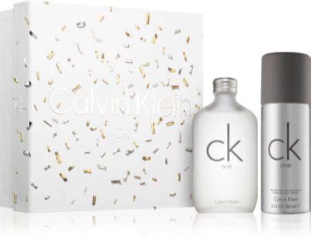 Calvin Klein Ck One Coffret Cadeau Mixte Notino Fr