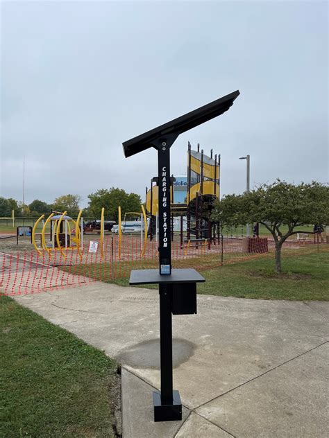 Vandalia installs solar-powered equipment in parks