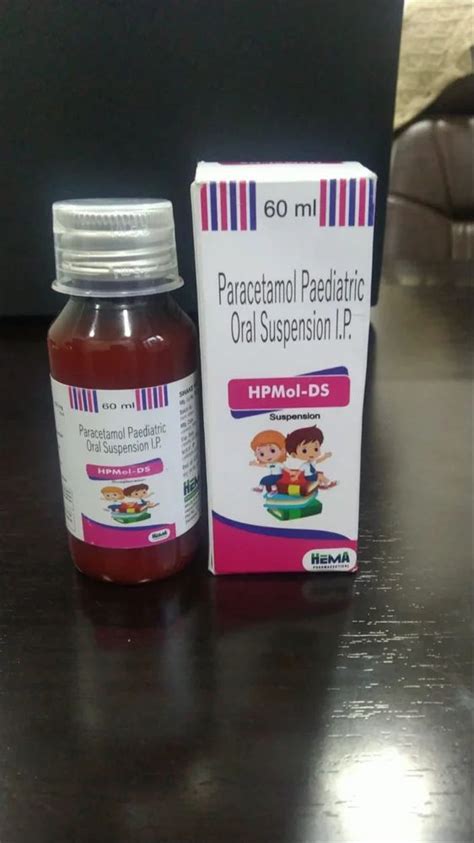 Paracetamol Paediatric Oral Suspension I P Mg At Bottle In Ambala