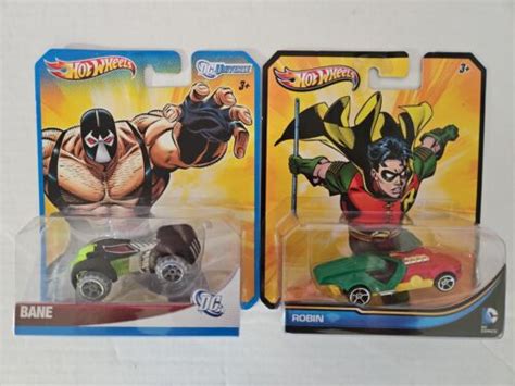 NEW HOT WHEELS DC BANE VILLAINS ROBIN DC COMICS MATTEL BATMAN CARS R146 EBay