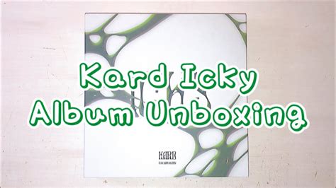 Kard Icky Album Unboxing YouTube