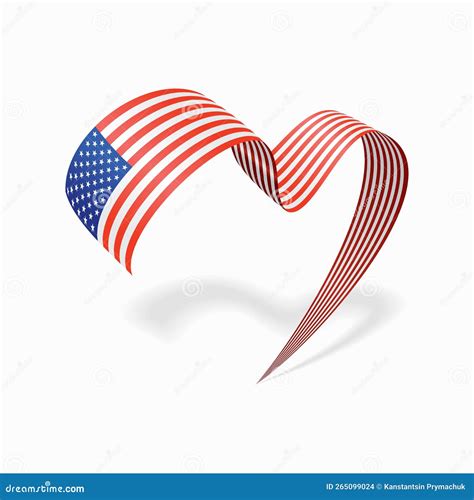 Chinese Flag Heart Shaped Wavy Ribbon Vector Illustration Stock Vector Illustration Of Wave