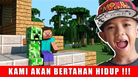 Kakak Twins Mencoba Bertahan Hidup Di Dunia Minecraft Minecraft