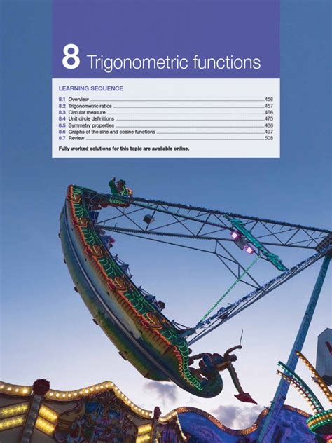 Chap 8 Trigonometric Functions | PDF