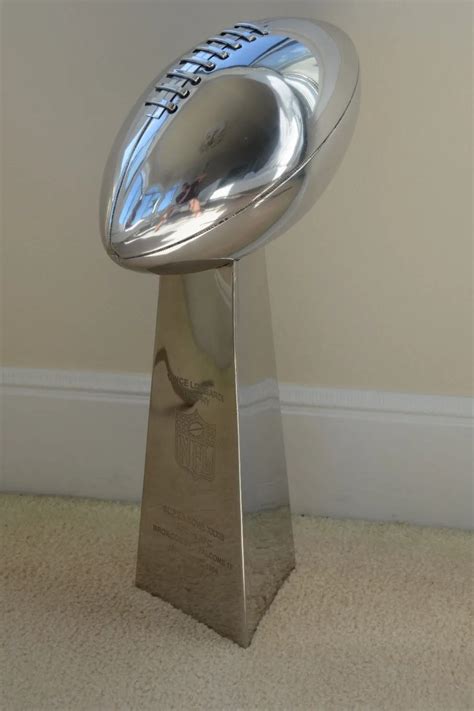 Super Bowl Trophy Vince Lombardi Trophy 1:1 Full Size Resin Replica-in ...