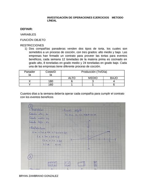 Bryan zambrano ejercicios DEFINIR VARIABLES FUNCIÓN OBJETO