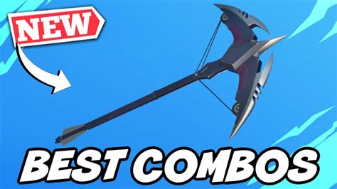 Best Combos For New Taut Slicer Pickaxe Hawkeye Bundle Fortnite Youtube