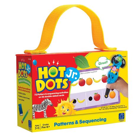 Educational Insights Hot Dots Jr Card Set Patterns