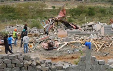 Athi River Families Left Homeless In Latest Demolitions The Standard