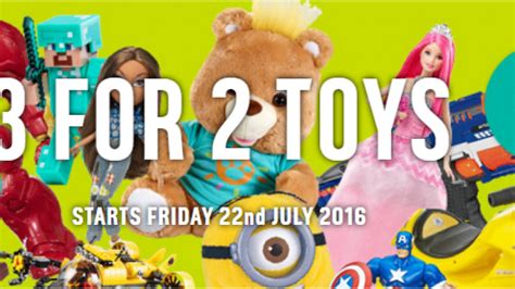 3 For 2 On Toys Argos