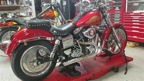 Harley Davidson Fxsb Lowrider Last Year Of The Kick Start Lowrider