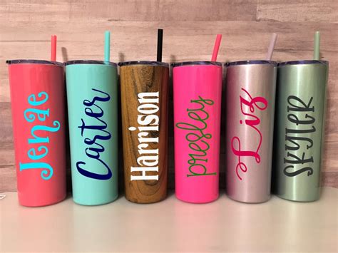 Personalized Stainless Steel Tumbler Custom 20oz Insulated Etsy