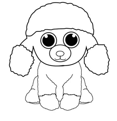 Beanie Boos Coloring Pages To Print Free Printable Coloring Pages