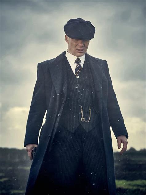 Peaky Blinders Shelby 3 Piece Pinstripe Suit | Tommy Shelby Coat