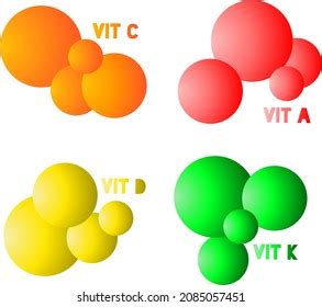 Vitamin Design Graphic Logo Color Stock Vector (Royalty Free ...