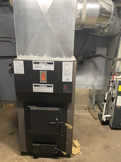 Kuuma Vapor Fire 100 Wood Furnace Wolcott CT Lamppa Kuuma