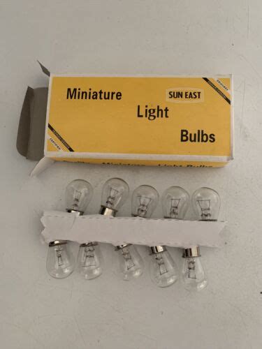 Sun East Miniature Light Bulbs Clear Chevy Ford Dodge Ebay