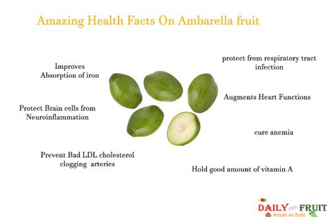 Amazing Health Facts On Ambarella Fruit - dailyonefruit