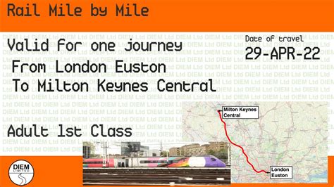 London Euston To Milton Keynes Central Rail Mile By Mile YouTube