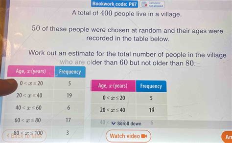 Solved Bookwork Code P67 Not Allowed Calculator A Total Of 400 People