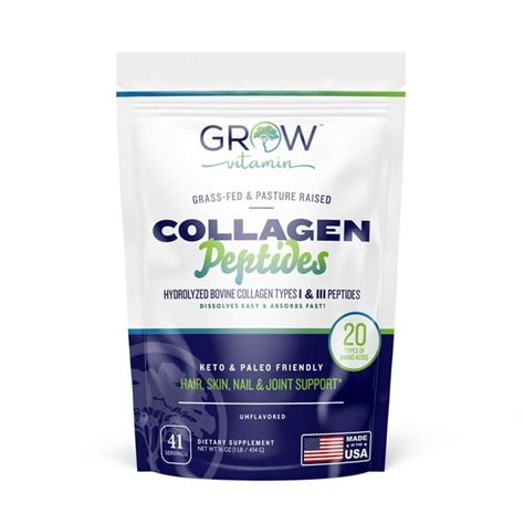 Livewell Hydrolyzed Collagen Peptides Hair Skin And Nails Vitamins