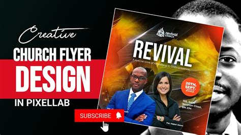 Church Event Flyer Design In Pixellab YouTube