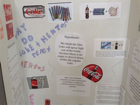 Mentos Coke Science Project