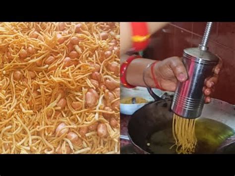 Homemade Besan Ki Sev Recipe Crispy Besan Sev For Namkeen Simple Sev