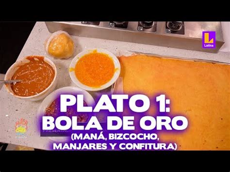 El Gran Chef Programa De Enero Plato Uno Bola De Oro Man