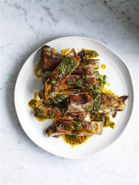 Delicious Lamb Ribs With Chermoula Recipe