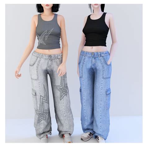 Y K Mixt Set Early Access Babyetears Sims Mods Clothes Sims